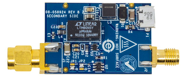 EVAL-CN0522-EBZ Evaluation Board - Bottom View