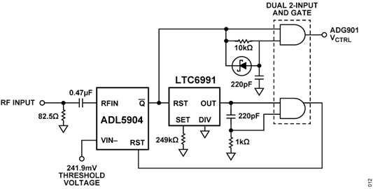 Figure 12. CN0555 Automatic Reset Circuitry Figure 12. CN0555 Automatic Reset Circuitry