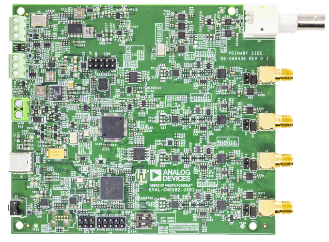 EVAL-CN0582-USBZ - Top View