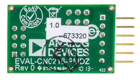 EVAL-CN0216-PMDZ Evaluation Board - Bottom View