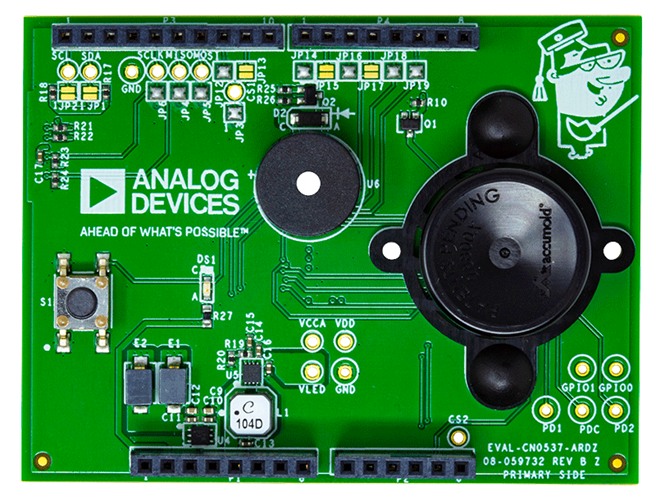 EVAL-CN0537-ARDZ - Top View