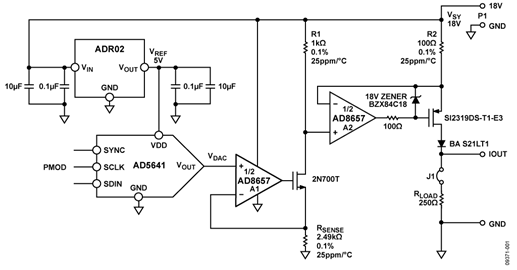 Low Power 4 mA-to-20 mA Process Control Current Loop