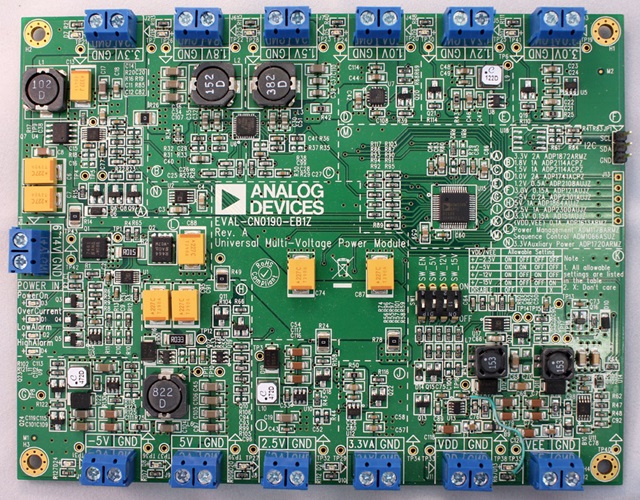 Photograph of EVAL-CN0190-EB1Z Universal Power Supply