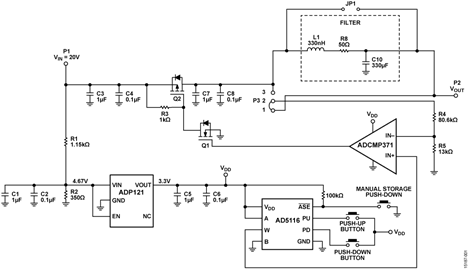 High Voltage DAC Circuit