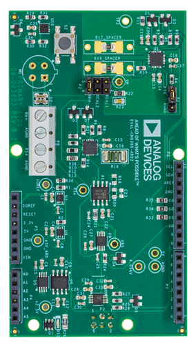 EVAL-CN0395-ARDZ Evaluation Board - Top View
