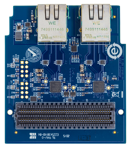 EVAL-CN0506-FMCZ Evaluation Board - Bottom View
