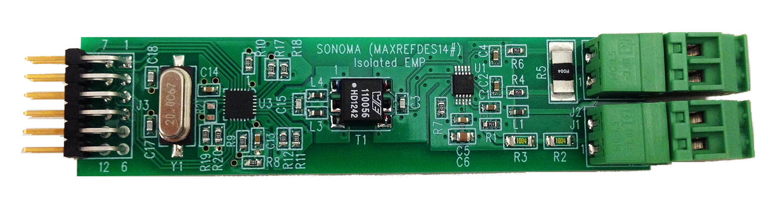 MAXREFDES14 Hardware.