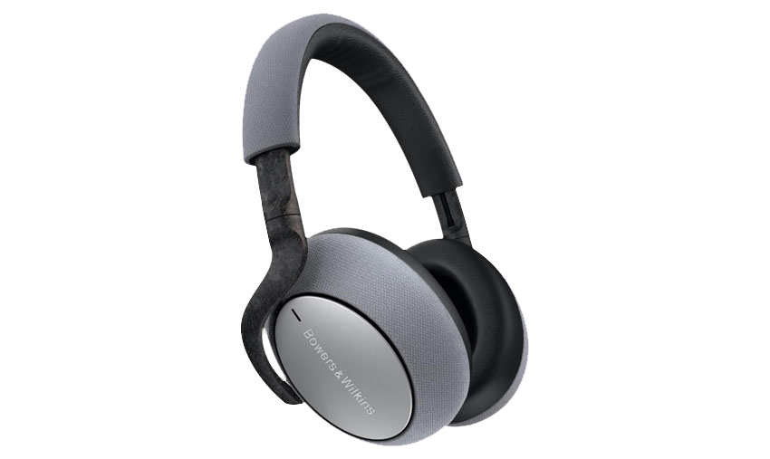 Image shows a pair of Bowers and Wilkins PX-7 noise cancelling headphones.