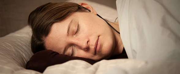 Sleep monitoring concept visualization