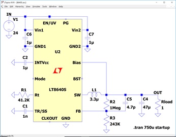 Figure 5. Schematic of a macromodel test fixture. Figure 5. Schematic of a macromodel test fixture.
