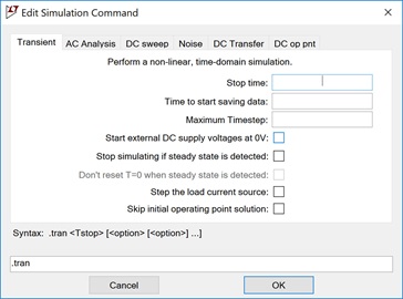 Figure 11. Editing a simulation. Figure 11. Editing a simulation.