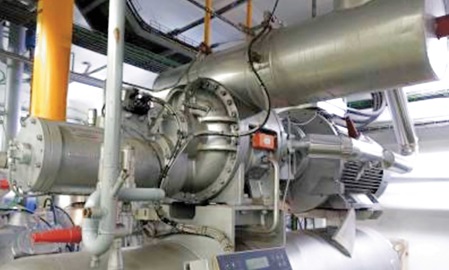 Figure 7. OtoSense SMS sensor installed on a customer facility compressor. Figure 7. OtoSense SMS sensor installed on a customer facility compressor.