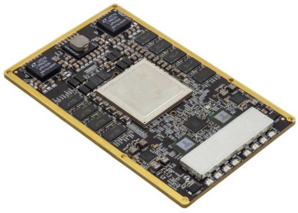 Figure 1. An ADRV9009-ZU11EG SOM.