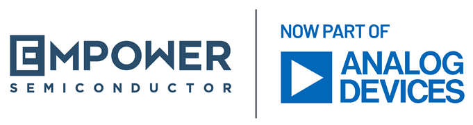 Empower Semiconductor and Analog Devices Combine Logo
