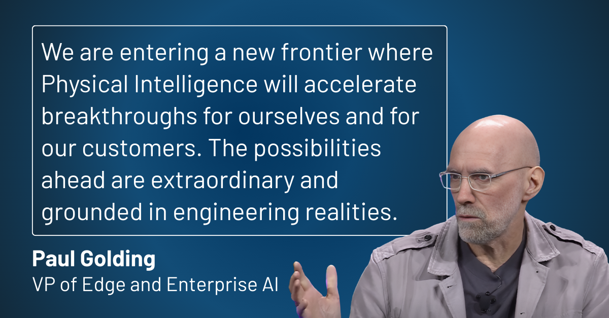 Paul Golding, VP of Edge and Enterprise AI Quote