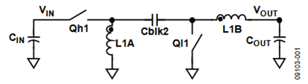 Figure 1. Inverse-SEPIC Topology.