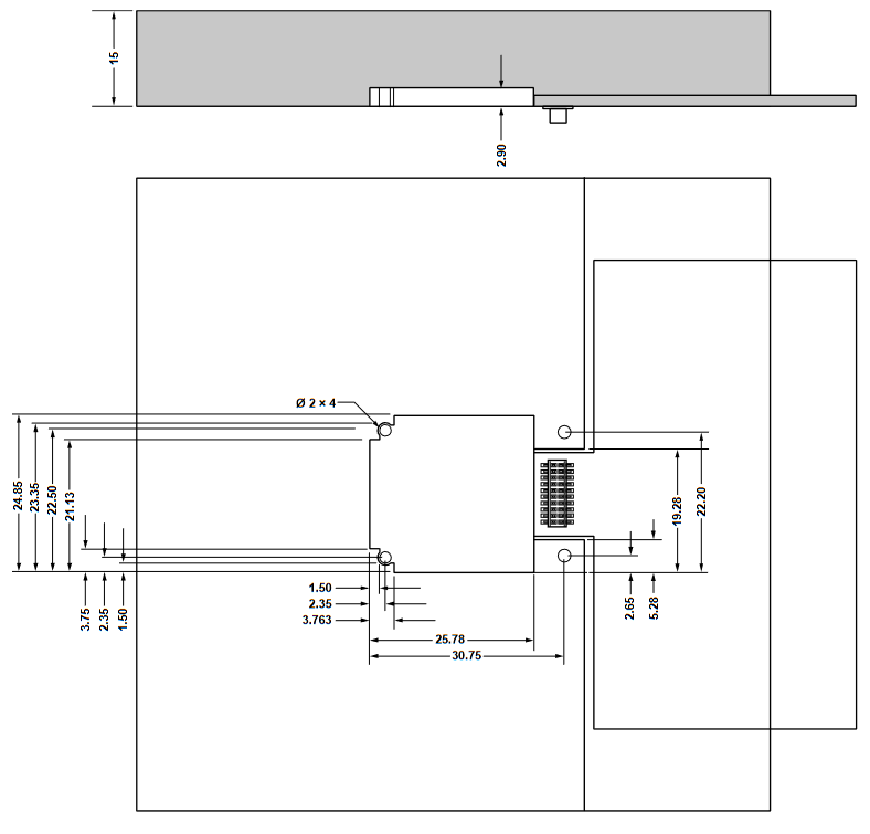 Figure 10. Bulkhead Mechanical Design Example.