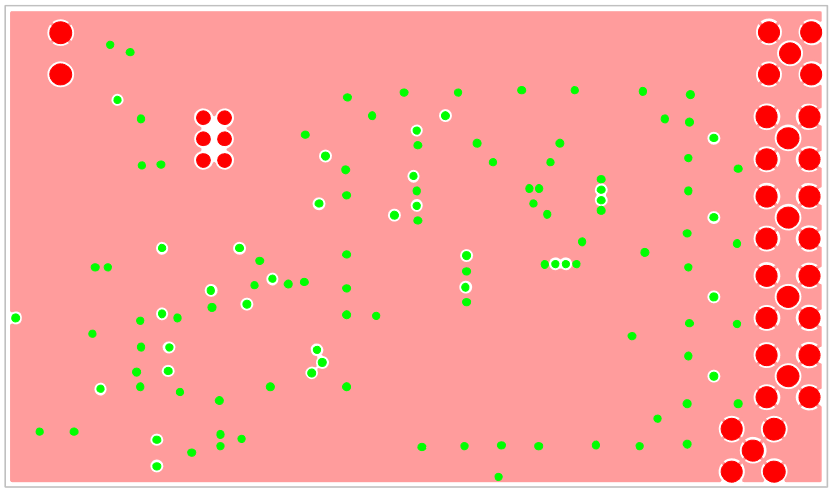 図11．レイヤ4 (AD7192 の EMC ボード)