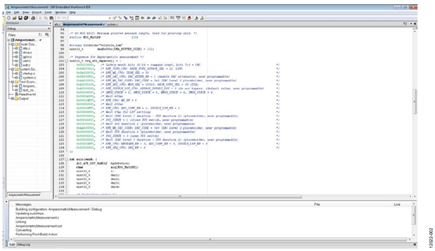 Figure 2. ADuCM350 Example of Amperometric Type Sequence in Software Development Kit