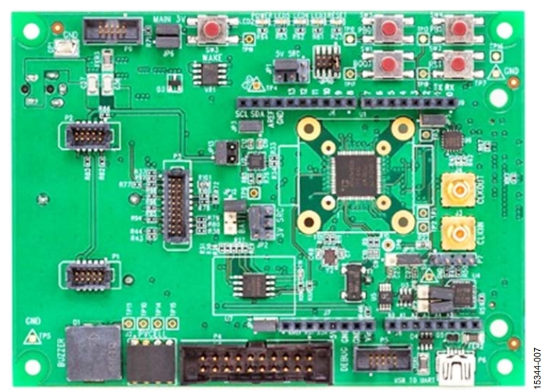 図 7. EVAL-ADuCM3029 EZ-KIT ボード