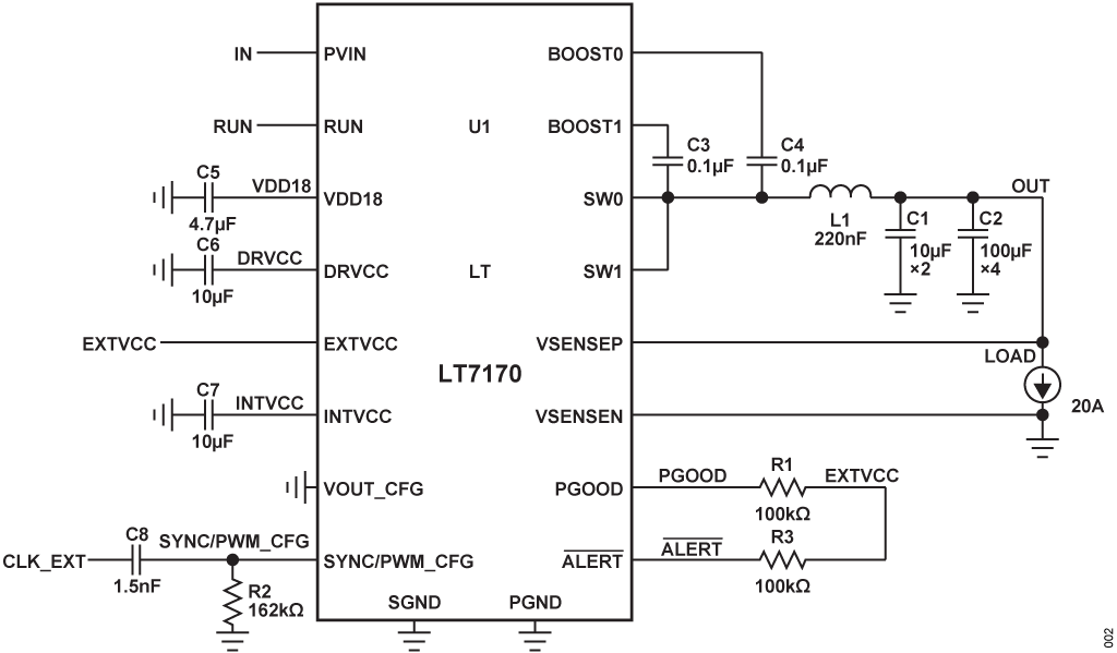 図2. LT7171 回路図