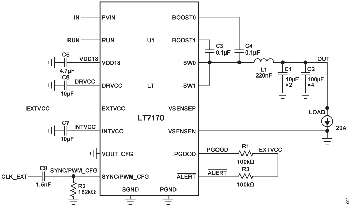 図2. LT7171 回路図