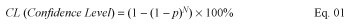 Equation 1.