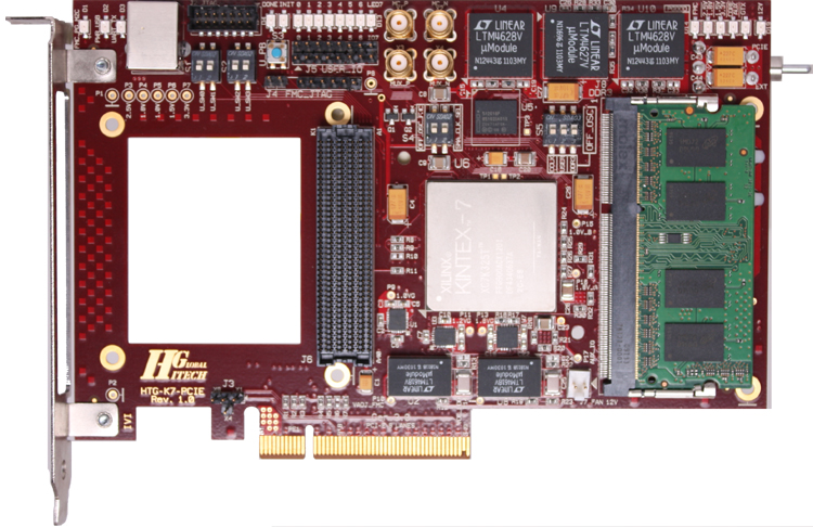 Xilinx Kintex®-7 PCI Express Development Board 実用回路および