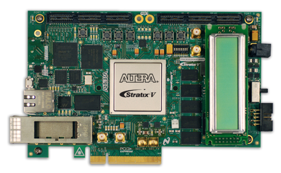 Altera Stratix V GX FPGA Development Kit 実用回路および