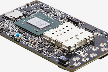 Analog Devices ADRV9361-Z7035 evaluation board, equipped with various electronic components and connectors for signal processing and communications testing.
