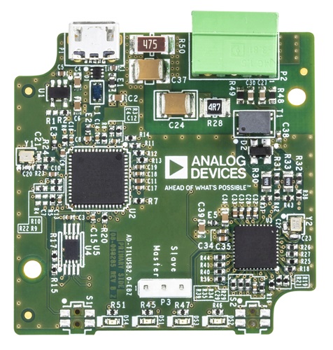AD-T1LUSB2.0 Evaluation Board Top View
