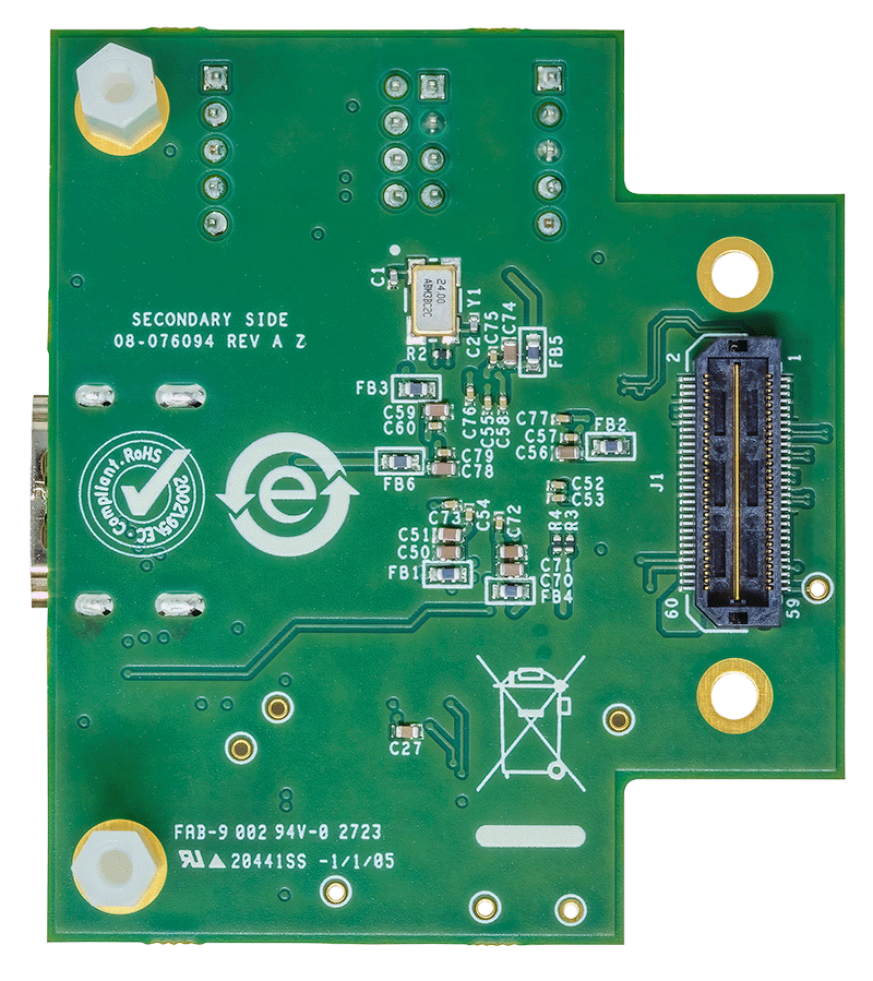 AD-GMSL-D-E-ADP Board Photo Bottom View