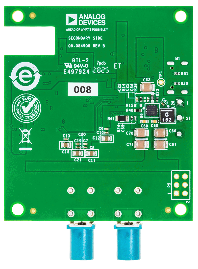 AD-GMSL716MIPI-EVK Board Photo Bottom View