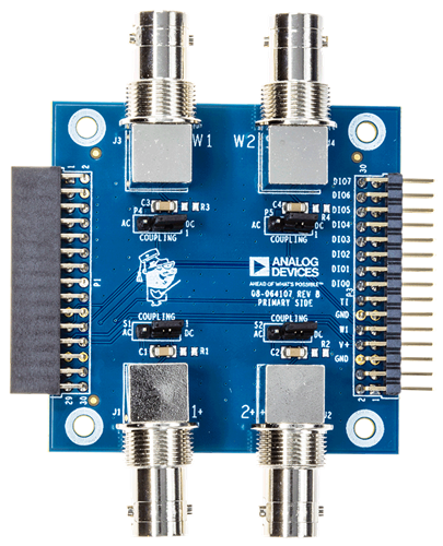 AD-M2KBNC-EBZ Evaluation Board - Top View