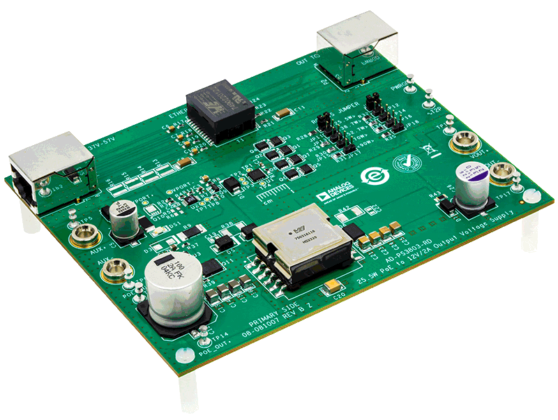AD-PS3803-RD Board Photo Angle View