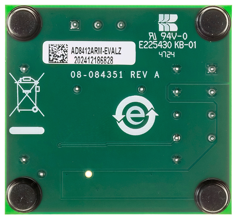 AD8412ARM-EVALZ Board Photo Bottom View