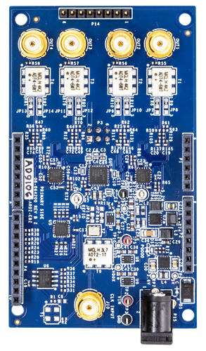 AD9106-ARDZ-EBZ Evaluation Board - Top View