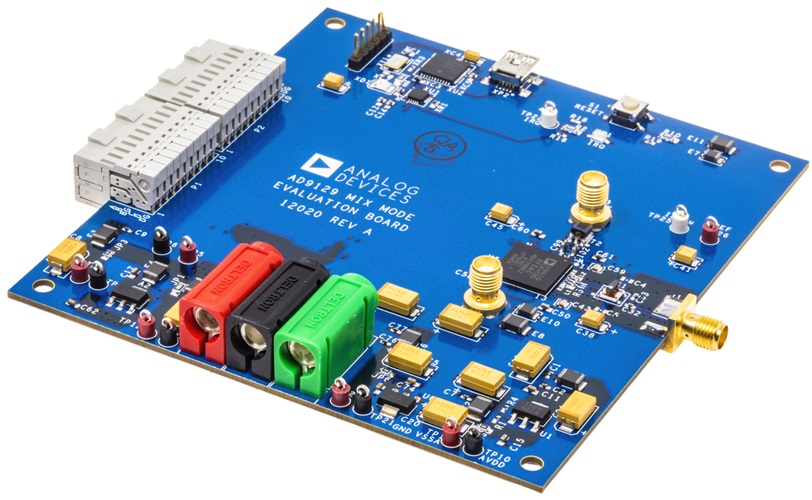 EVAL-AD9129 Angle View