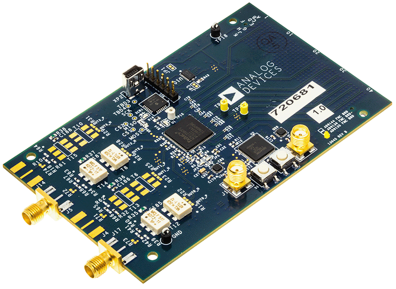 AD9135-FMC-EBZ Evaluation Board - Angle View