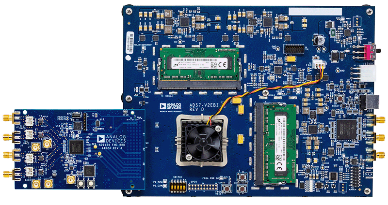 AD9154-FMC-EBZ Evaluation Board Kit - Bottom View