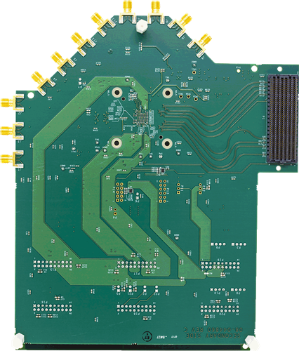 AD9213-6GEBZ Evaluation Board - Bottom View