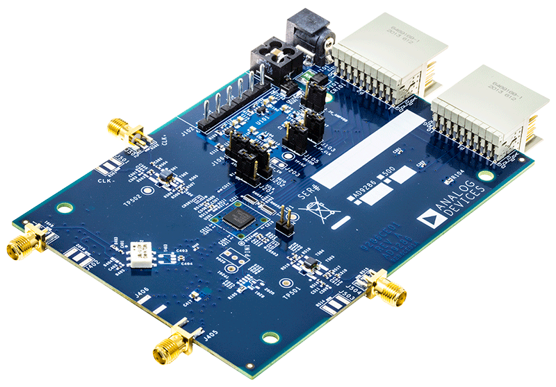 AD9286 Evaluation Board - Angle View