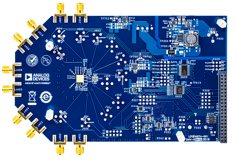EVAL-AD9546 - Bottom View