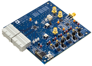AD970x Evaluation Board - Angle View