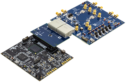 AD971x Evaluation Kit - Angle View