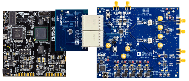 AD971x Evaluation Kit - Top View