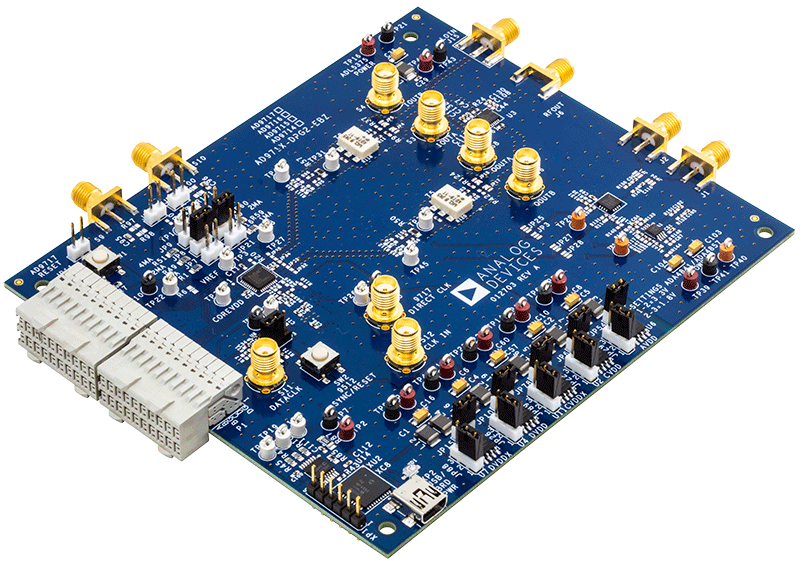 AD971x Evaluation - Angle View