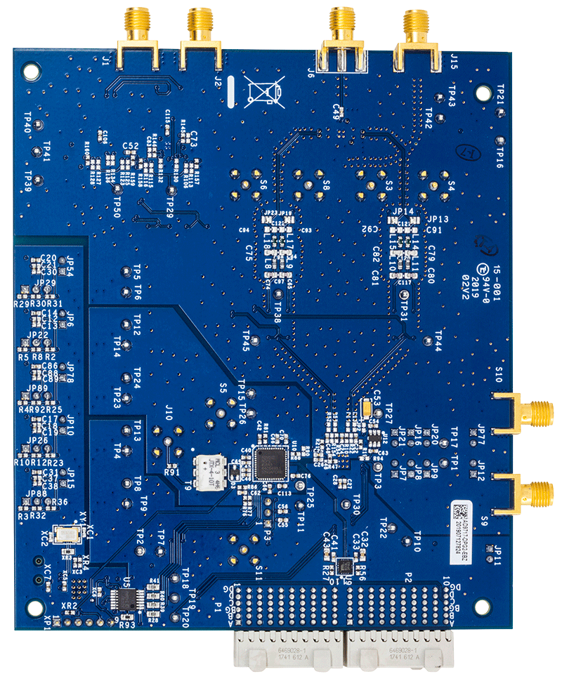 AD971x Evaluation - Bottom View