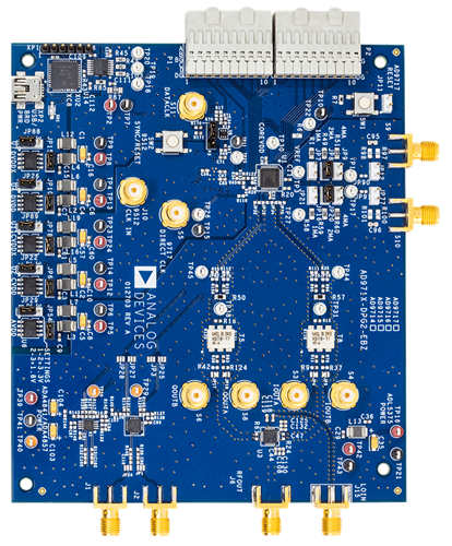 AD971x Evaluation - Top View