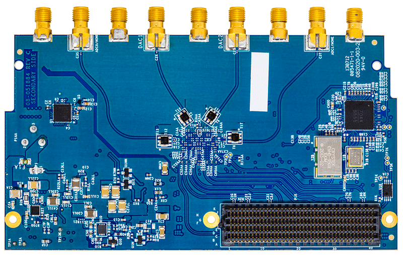 AD998x Evaluation Board - Bottom View
